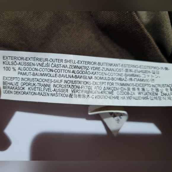 Trafaluc Brown Sequins And Beaded Y2K  Chevron Micro Mini Skirt - Picture 10 of 10